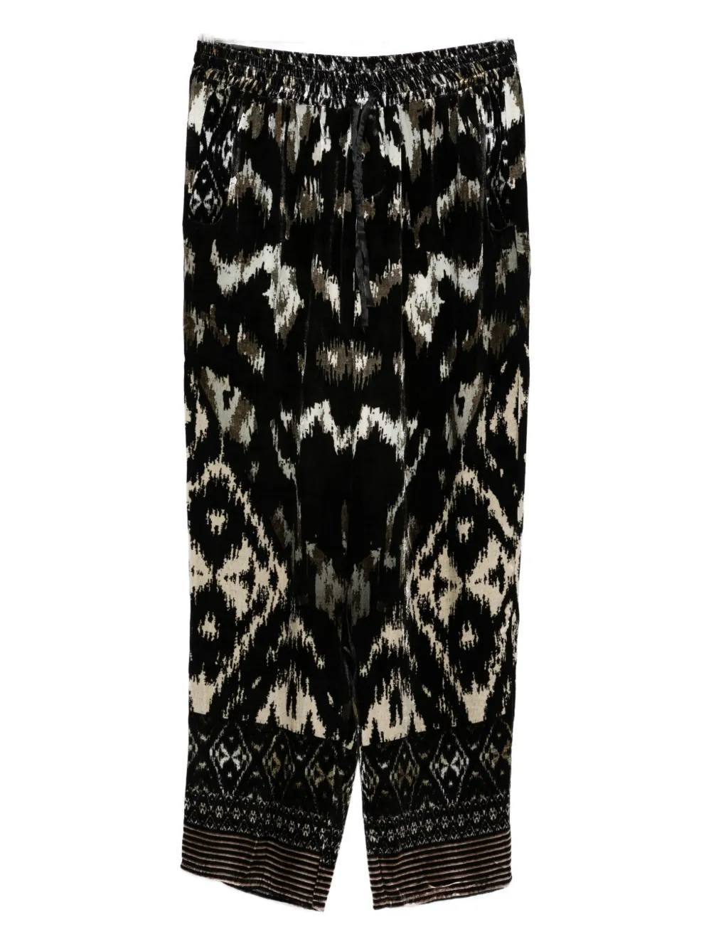 Pierre-Louis Mascia elasticated tapered trousers - Nero