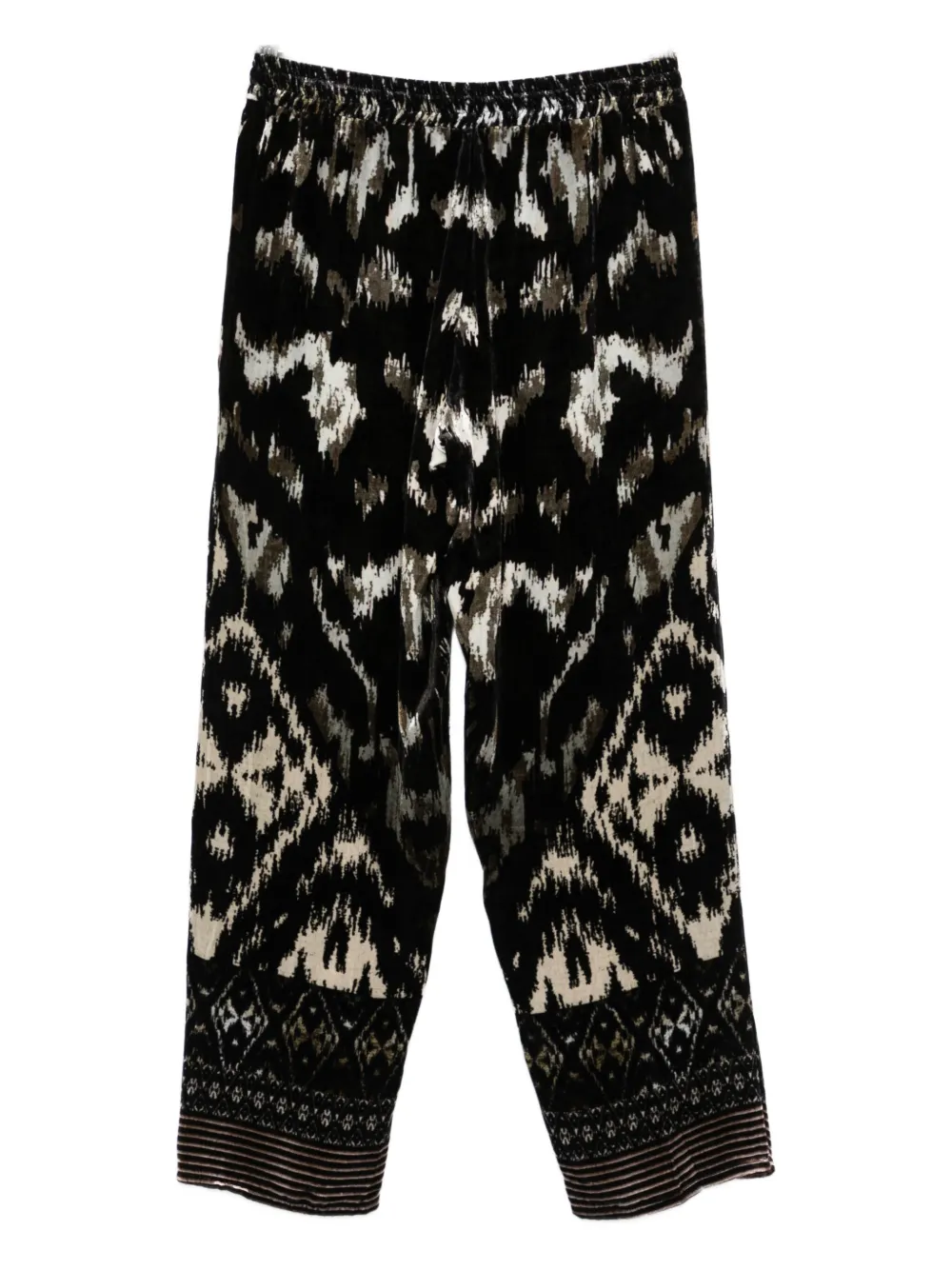 Pierre-Louis Mascia elasticated tapered trousers - Zwart