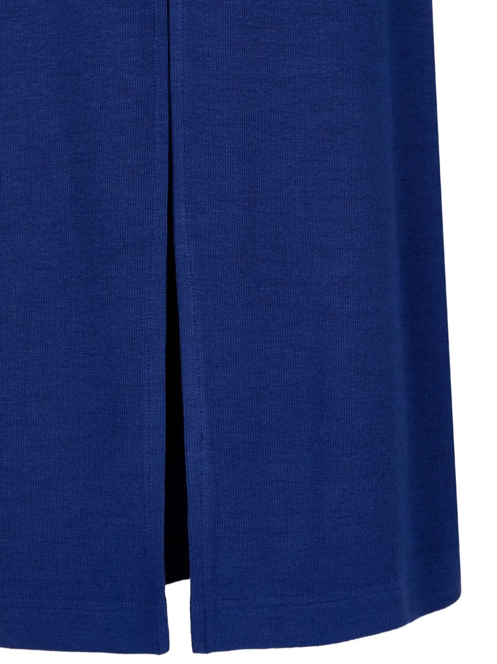 Studio Tomboy Back-slit Long Skirt In Blue