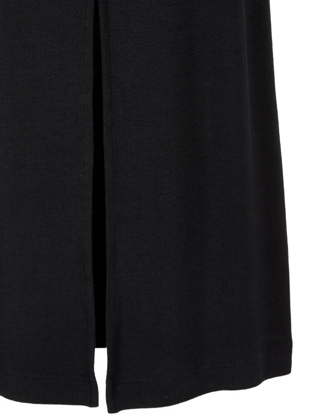 STUDIO TOMBOY Maxi-rok met split Zwart