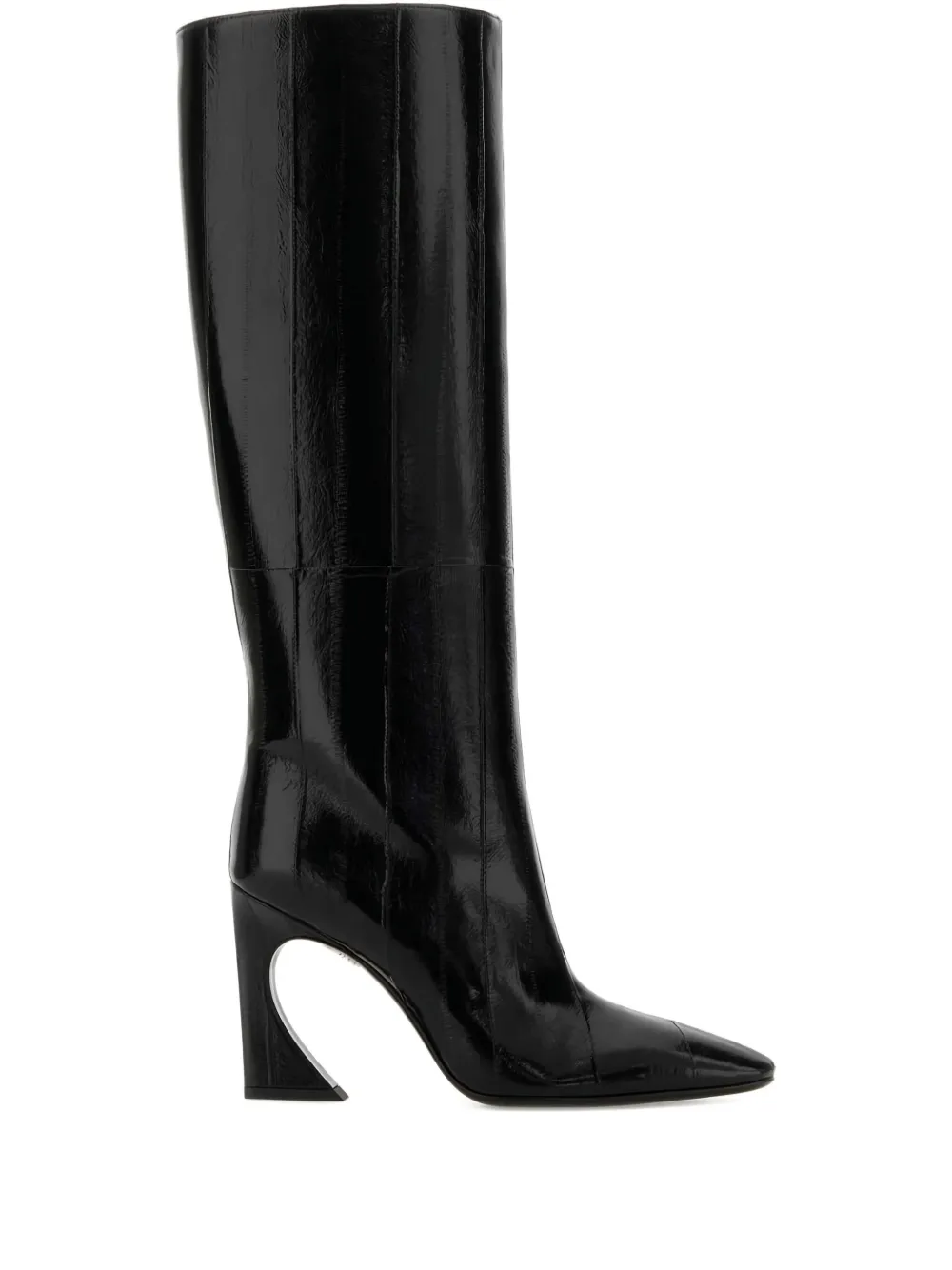 FENDI 95mm Aco knielaarzen Zwart