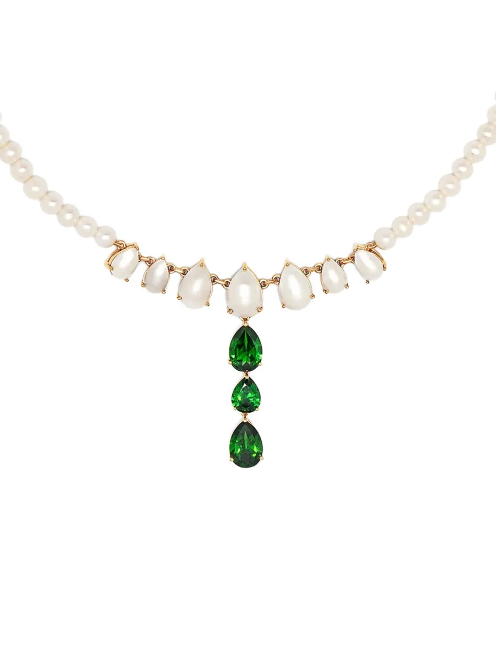 VEERT 18kt yellow gold pearl necklace | Men | Image 2
