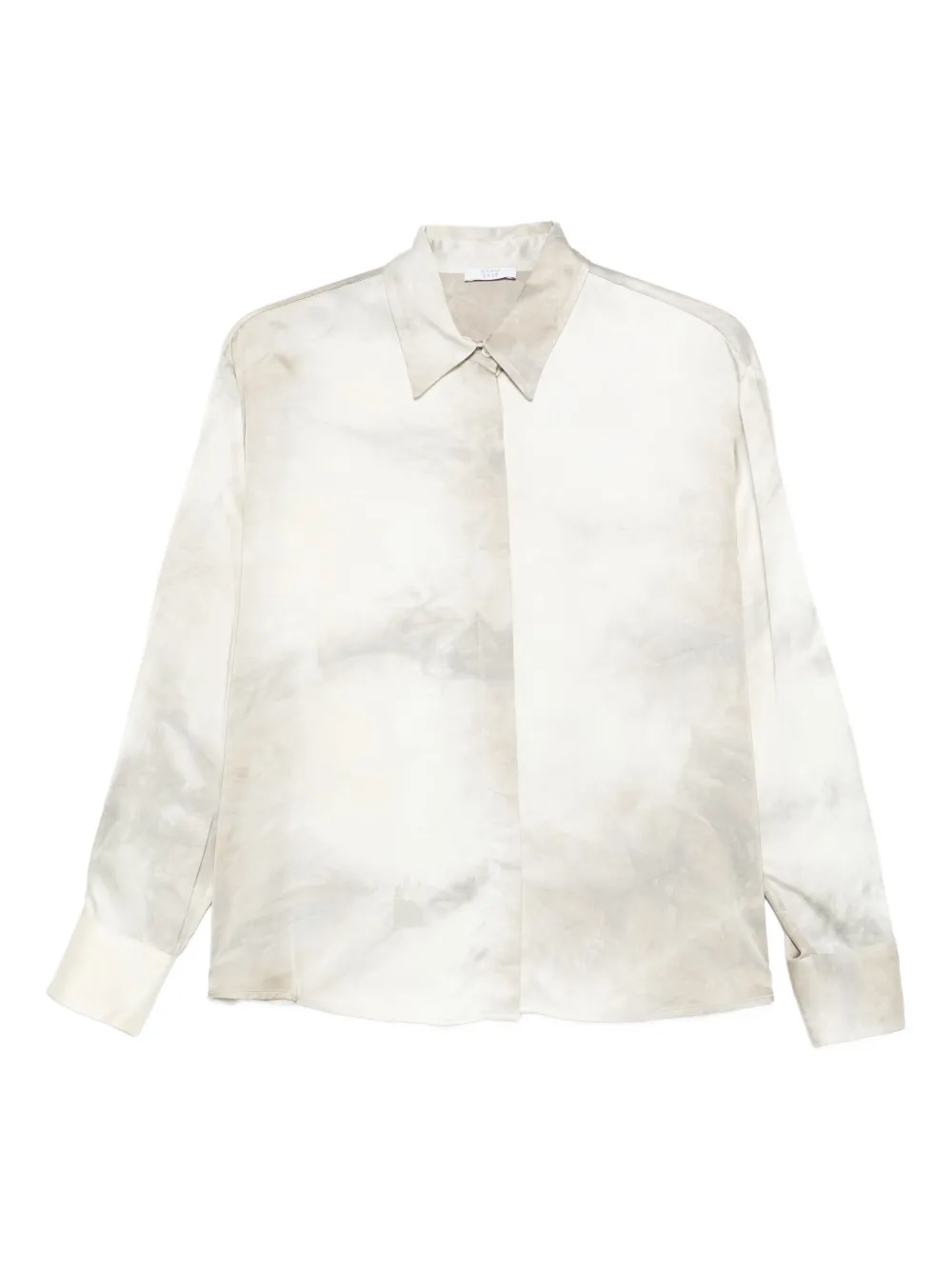 Peserico Tie-dye Shirt In White