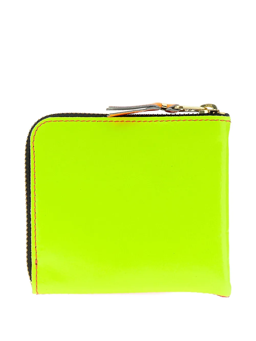 Comme Des Garçons Super Fluo Zip Wallet In Red