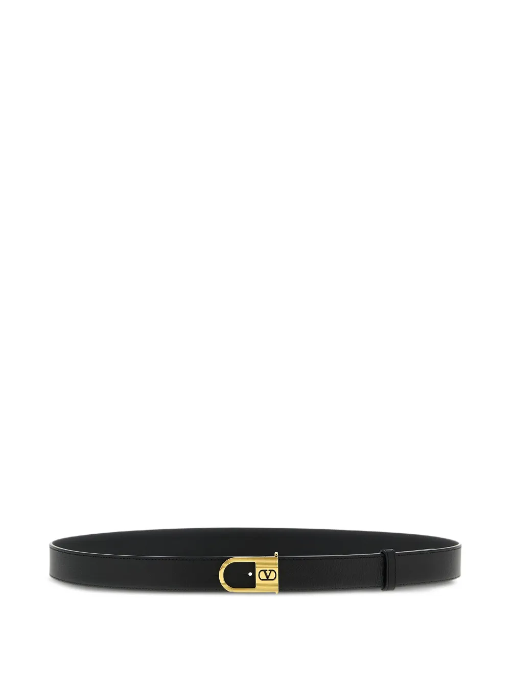 Valentino Garavani cinturón VLogo Signature esmaltado | negro | Image 1