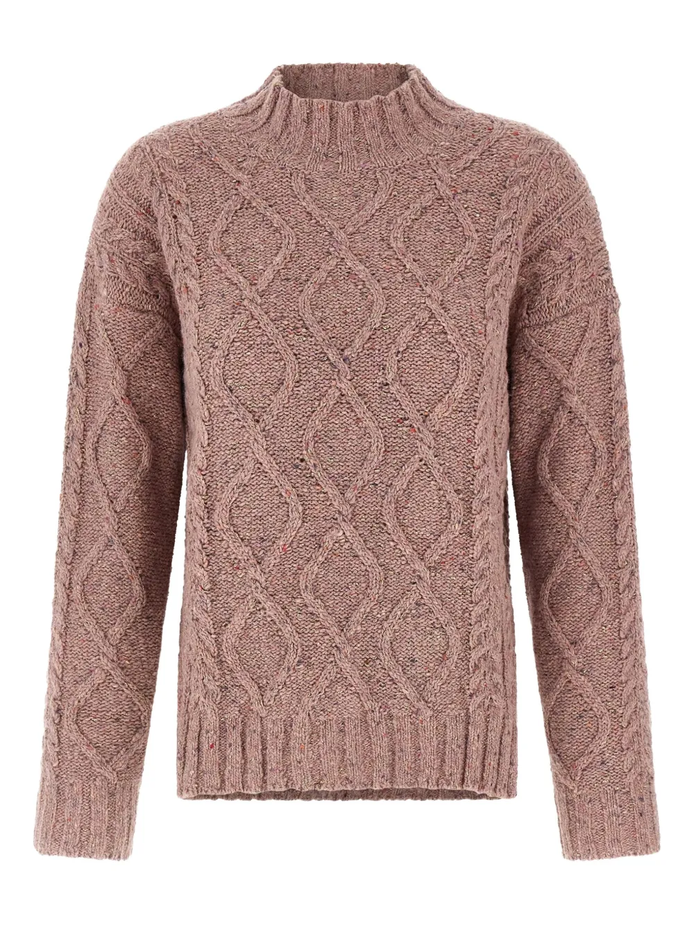 Twinset Turtleneck Sweater In Pink