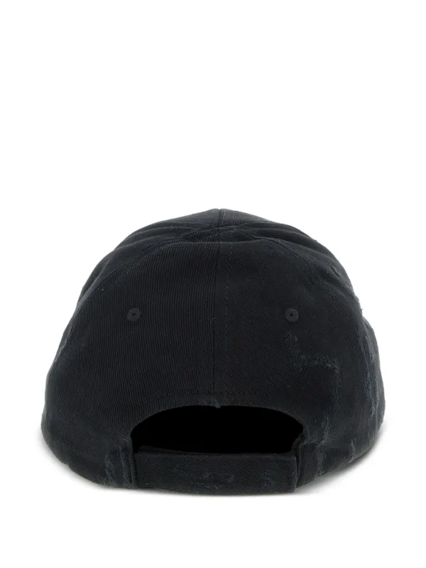 Balenciaga Tilted Typo キャップ | ブラック | FARFETCH JP