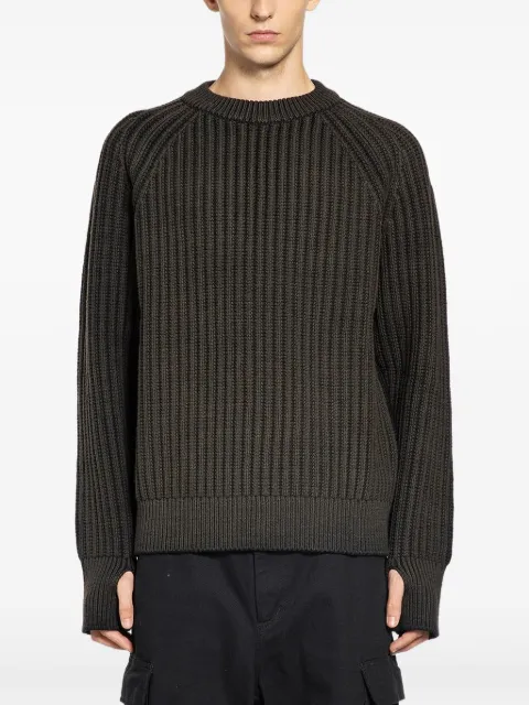 Junya Watanabe ribbed-knit sweater