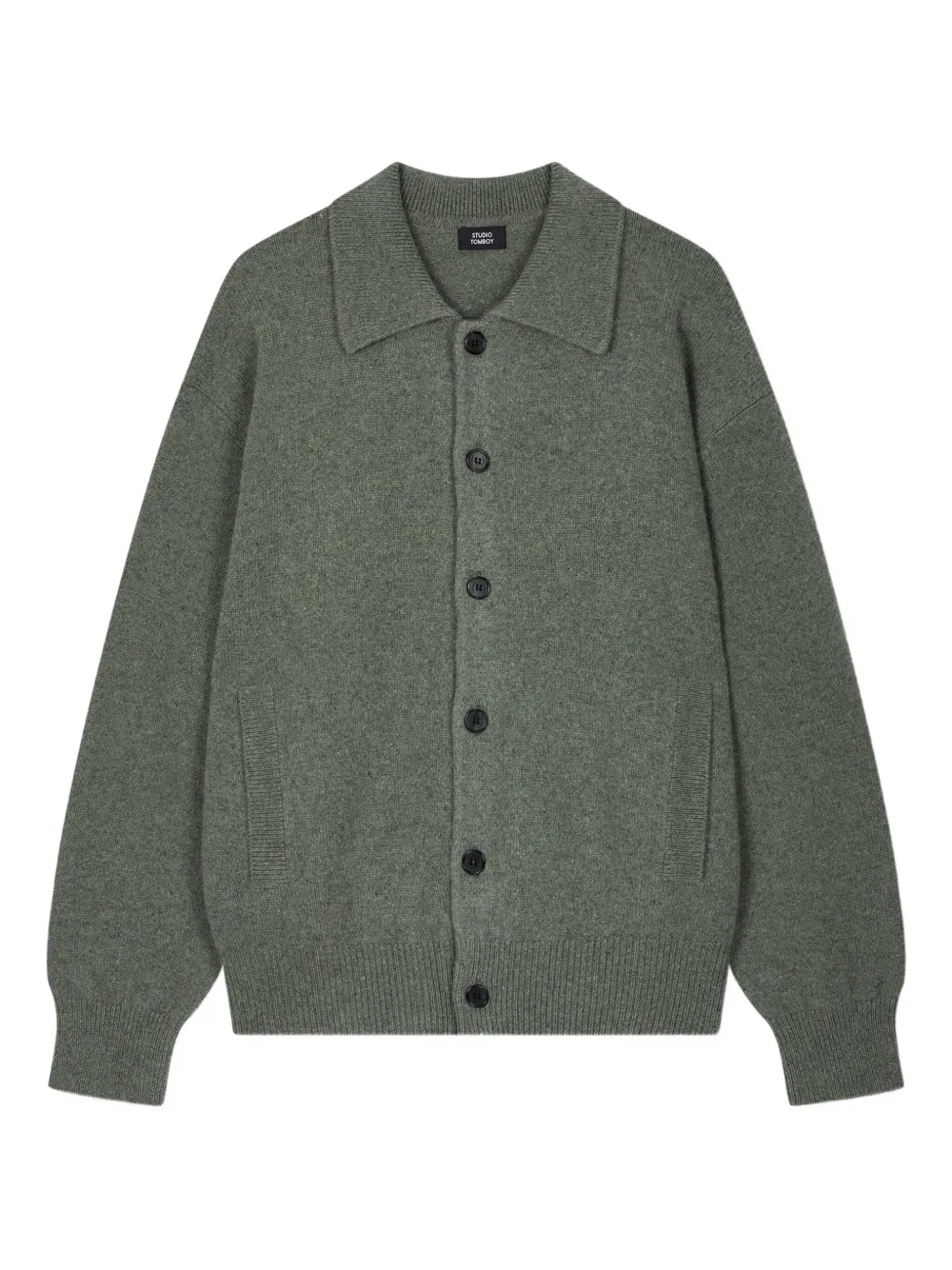 STUDIO TOMBOY button-down cardigan | Grey | Image 1