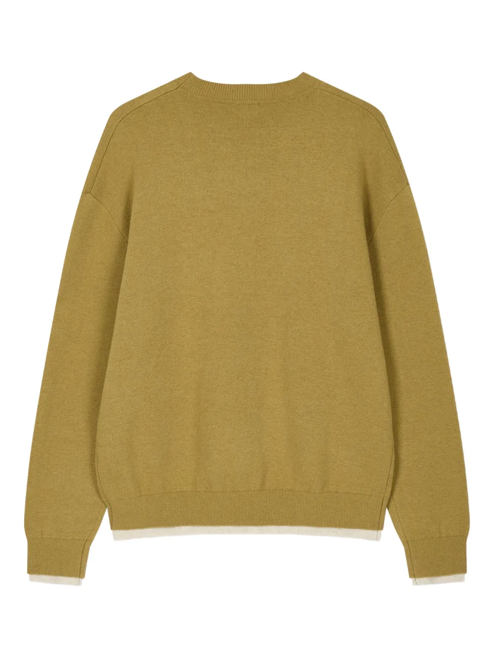 STUDIO TOMBOY round-neck sweater - Geel