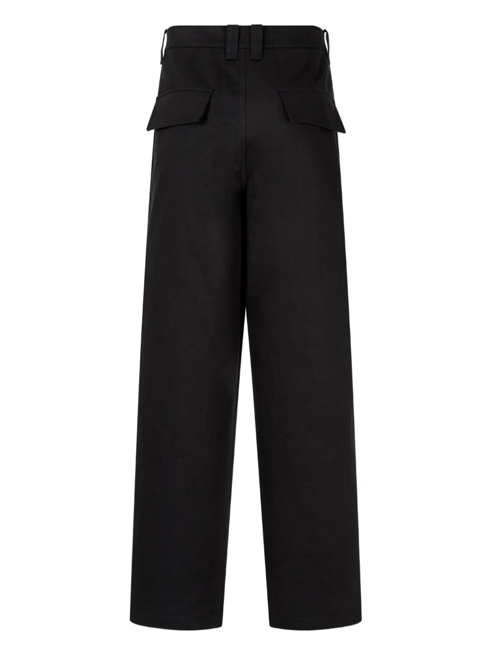 STUDIO TOMBOY Fatigue cotton trousers - Zwart
