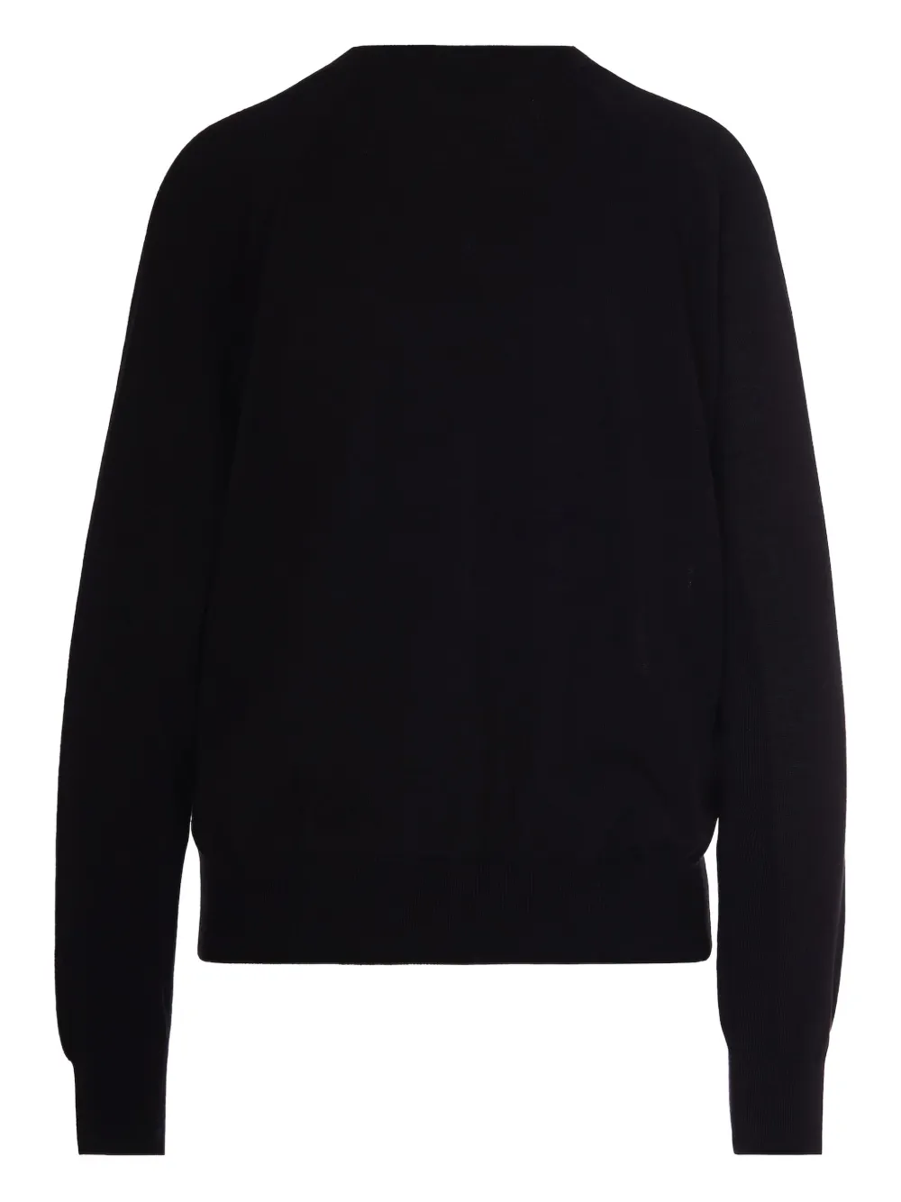 Elisabetta Franchi Maglia In Misto Lana Nero In Black