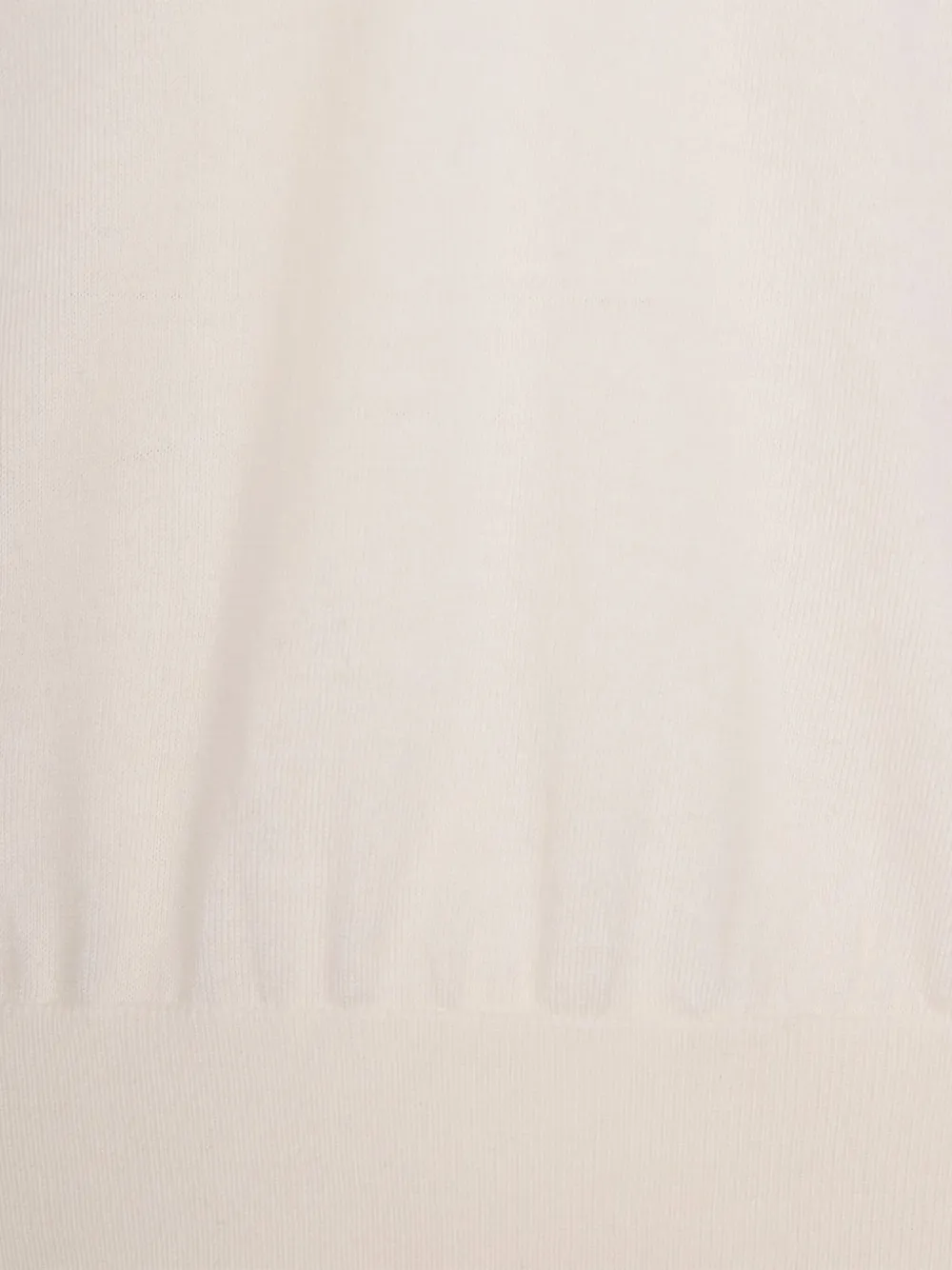 Elisabetta Franchi Maglia In Misto Lana Milk In Neutral
