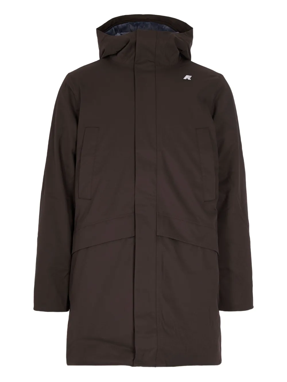 K-Way hooded coat | Green | Image 1