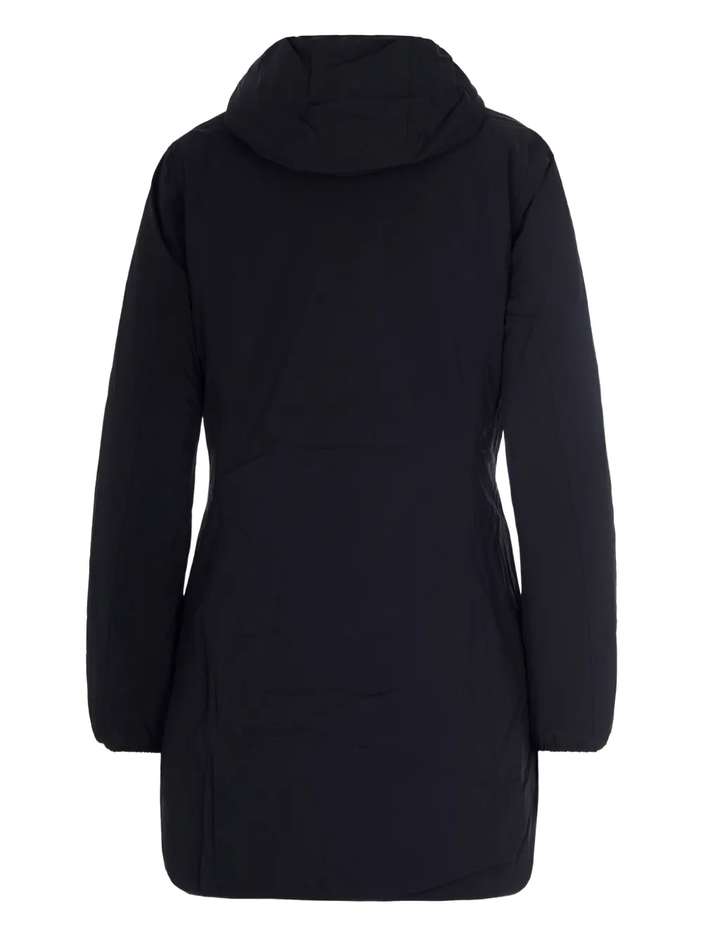 K-Way logo-detail hooded coat | Single Breasted Coats | Image 2