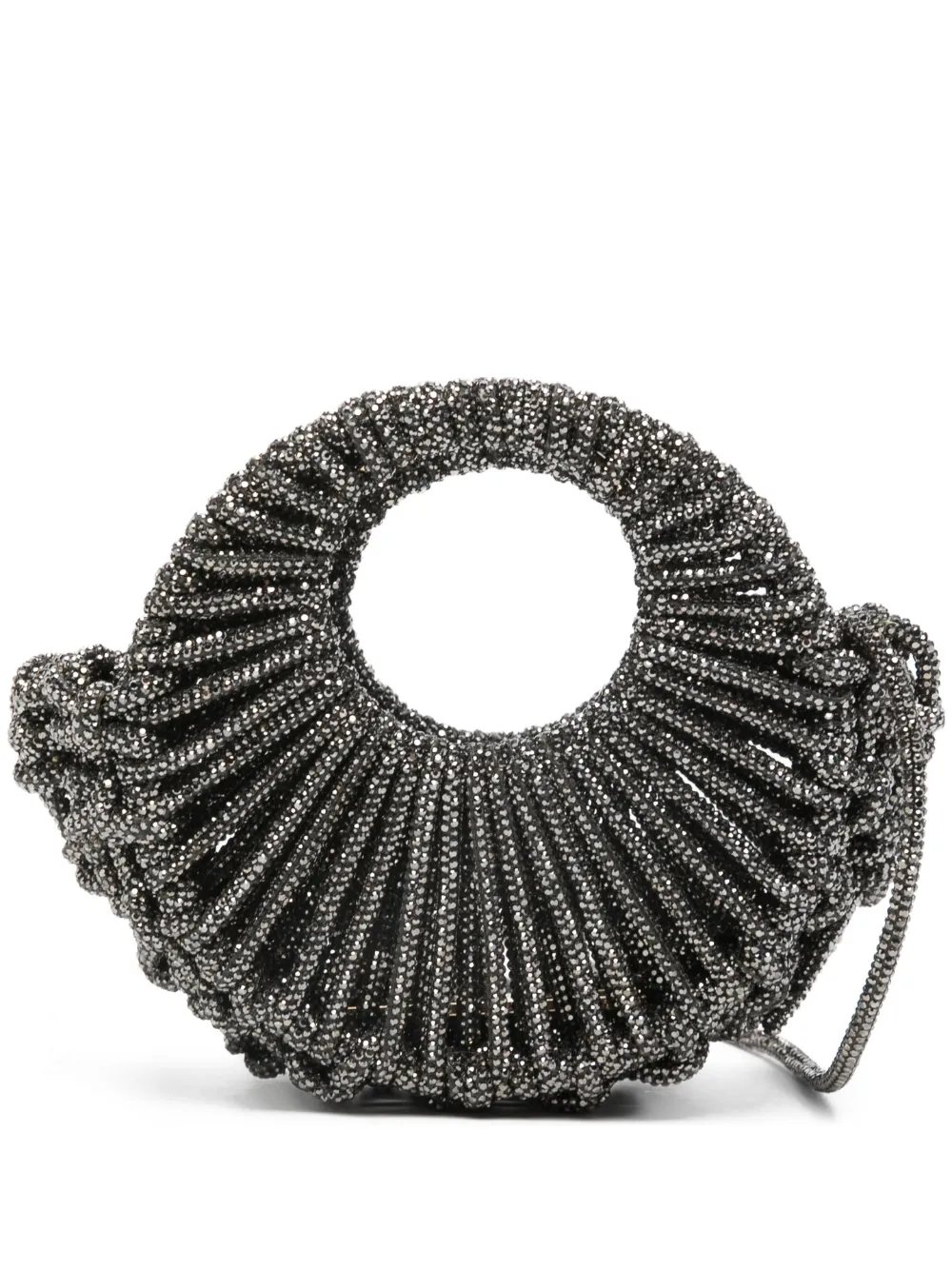 Hibourama mini Jaya cross body bag - Grigio