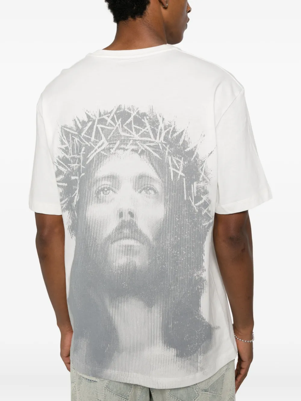 Ih Nom Uh Nit Love All Jesus T-shirt Wit