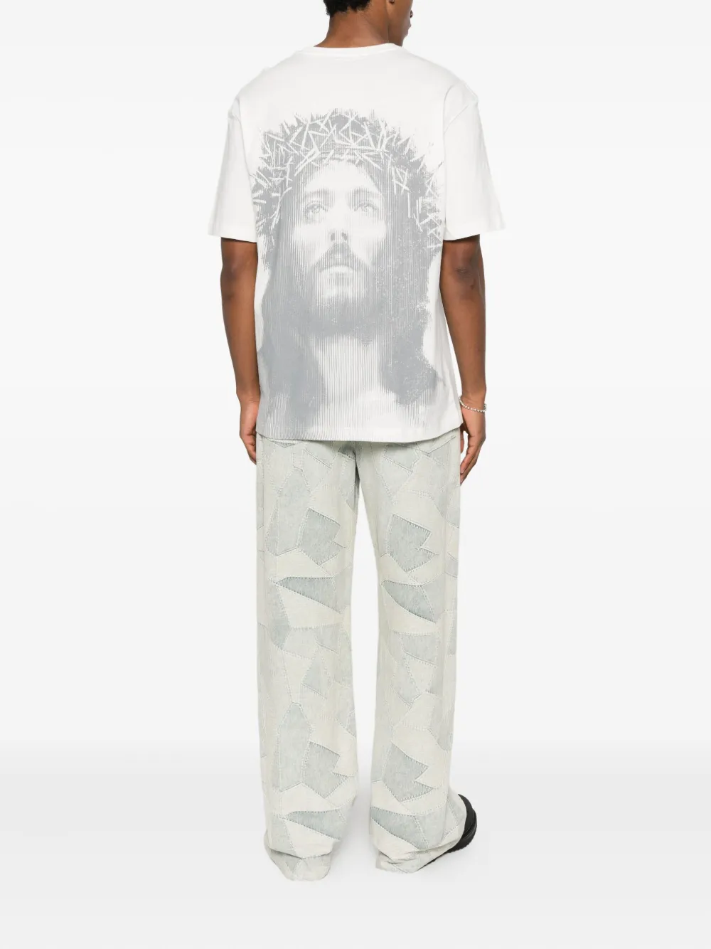Ih Nom Uh Nit Love All Jesus T-shirt - Wit