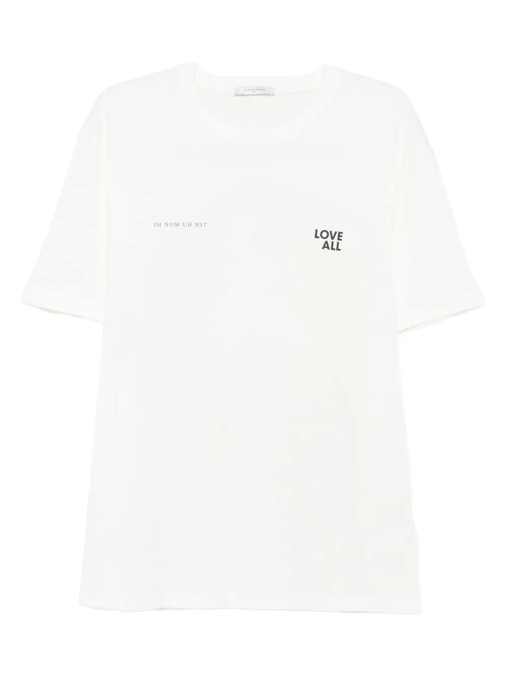 Ih Nom Uh Nit Love All Jesus Tシャツ - ホワイト Ih Nom Uh Nit Love All Jesus Tシャツ - ホワイト