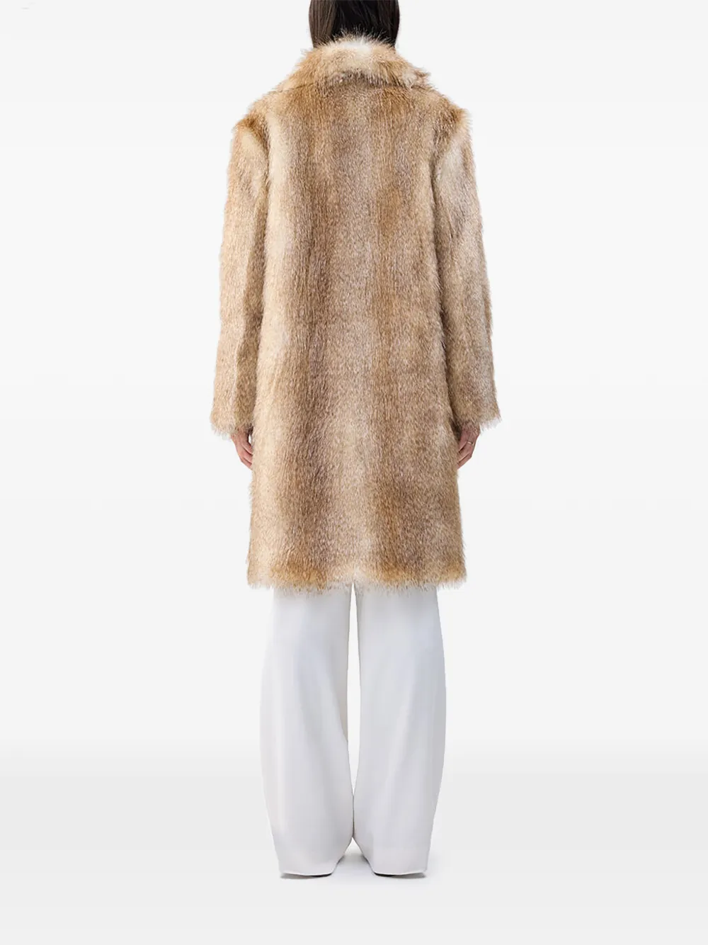  Unreal Fur Pioneer Coat - Brown 