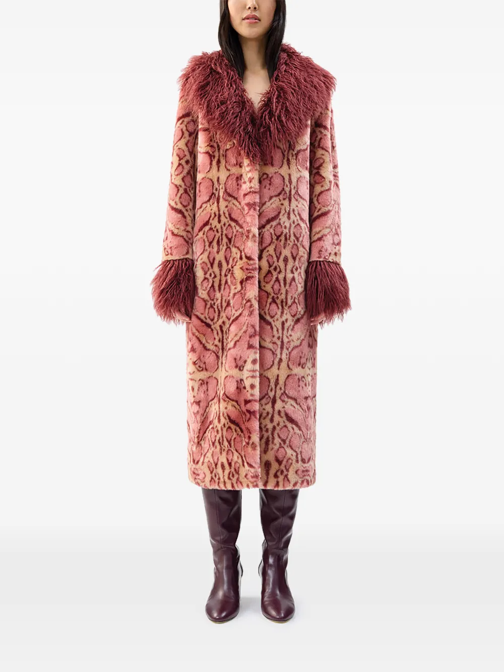  Unreal Fur Cuvée Rose Coat - Pink 