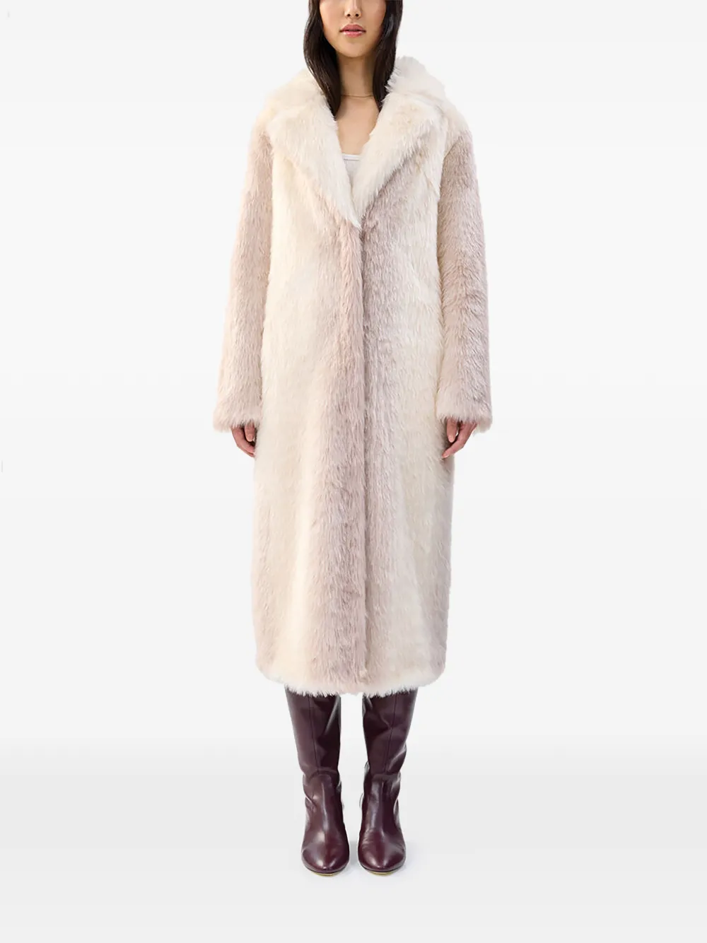  Unreal Fur Plains Coat - Neutrals 