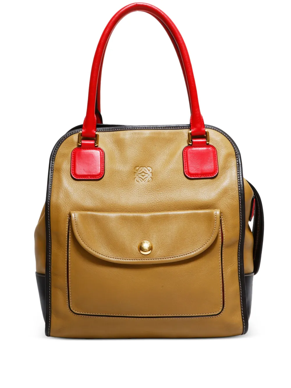 Loewe Pre-Owned 1990-2010s Anagram handbag - BROWN