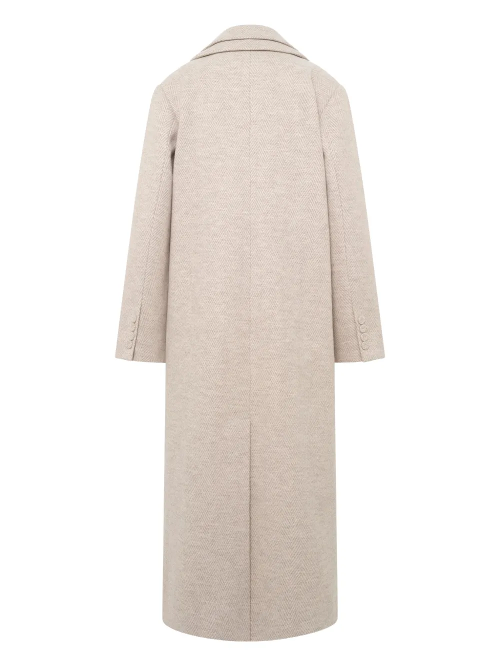 Unreal Fur Malta herringbone coat | Single Breasted Coats | Image 2