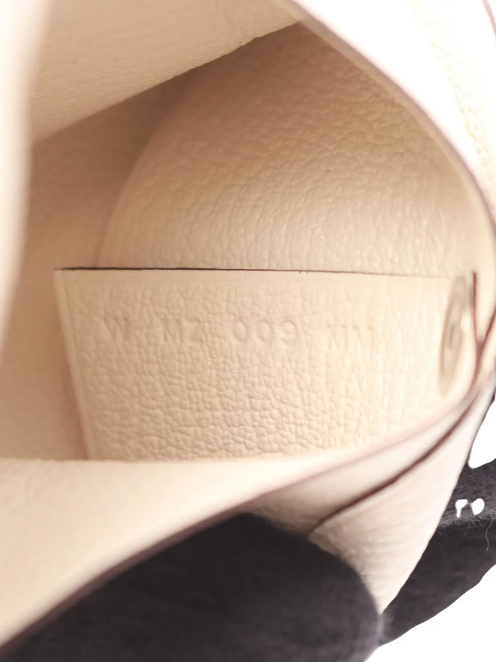 Pre-owned Hermes 2024 Chevre Mysore Bastia Change Purse Coin Pouch In White
