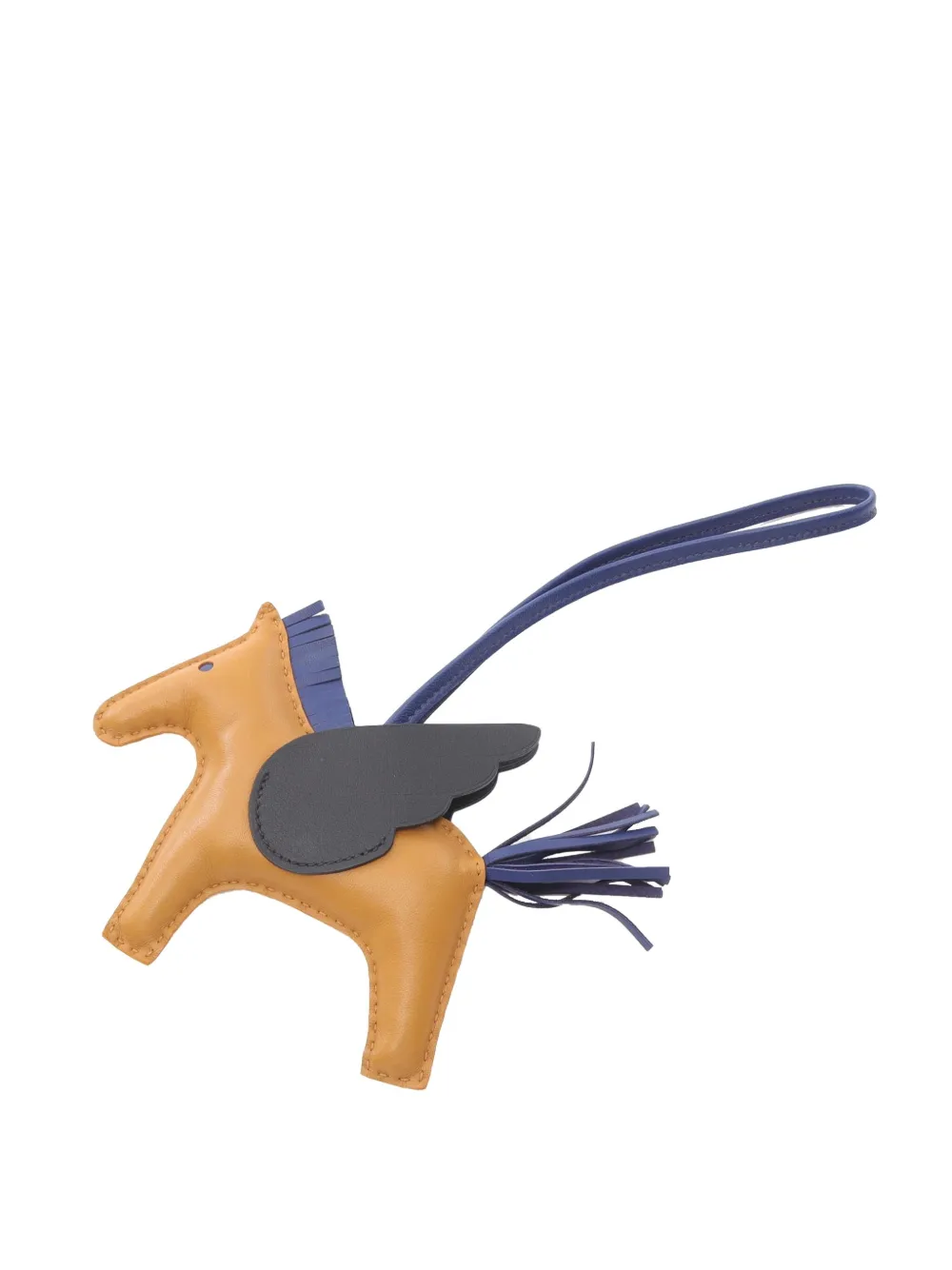Hermès Pre-Owned 2023 Milo Lambskin Grigri Rodeo Pegase Bag Charm PM Hermès Pre-Owned 2023 Milo Lambskin Grigri Rodeo Pegase Bag Charm PM