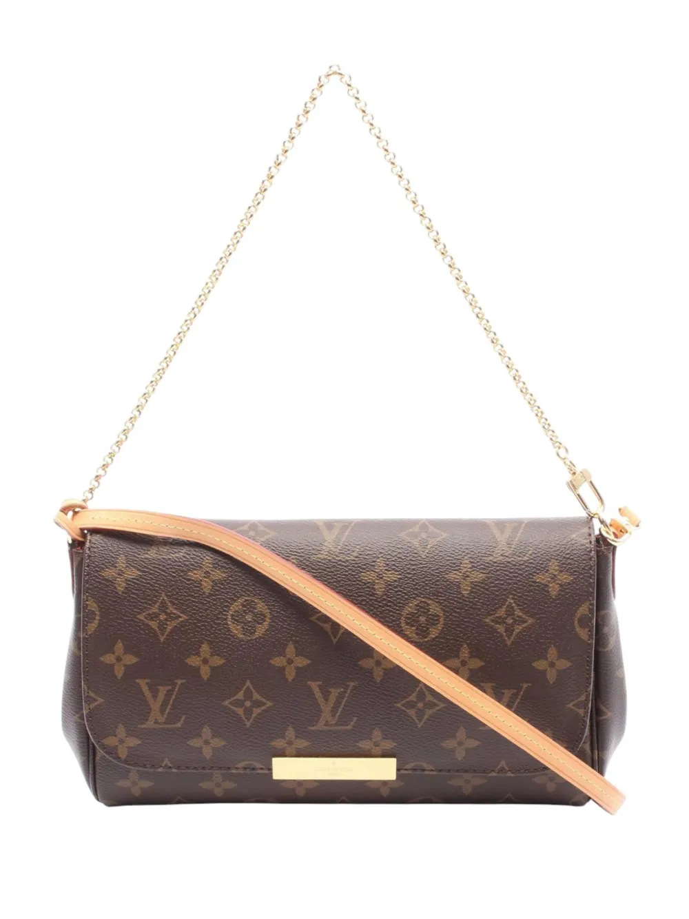 Louis Vuitton Pre-Owned 2021 Monogram Favorite MM satchel - ブラウン Louis Vuitton Pre-Owned 2021 Monogram Favorite MM satchel - ブラウン