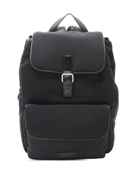 Bottega Veneta Pre-Owned 2012-2025 Intrecciato Trimmed Nylon Crossroad backpack