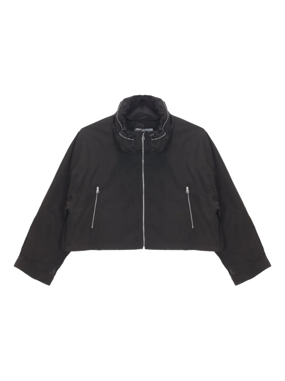 Low Classic drawstring-neck zip jacket | Green | Image 1