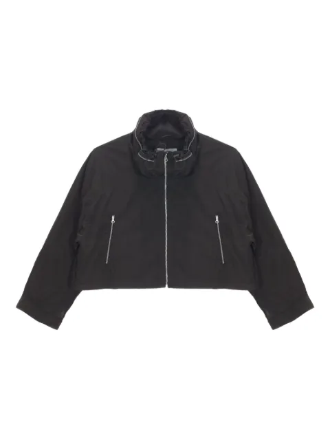 Low Classic drawstring-neck zip jacket