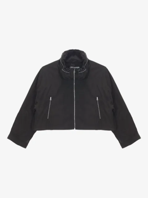 Low Classic drawstring-neck zip jacket