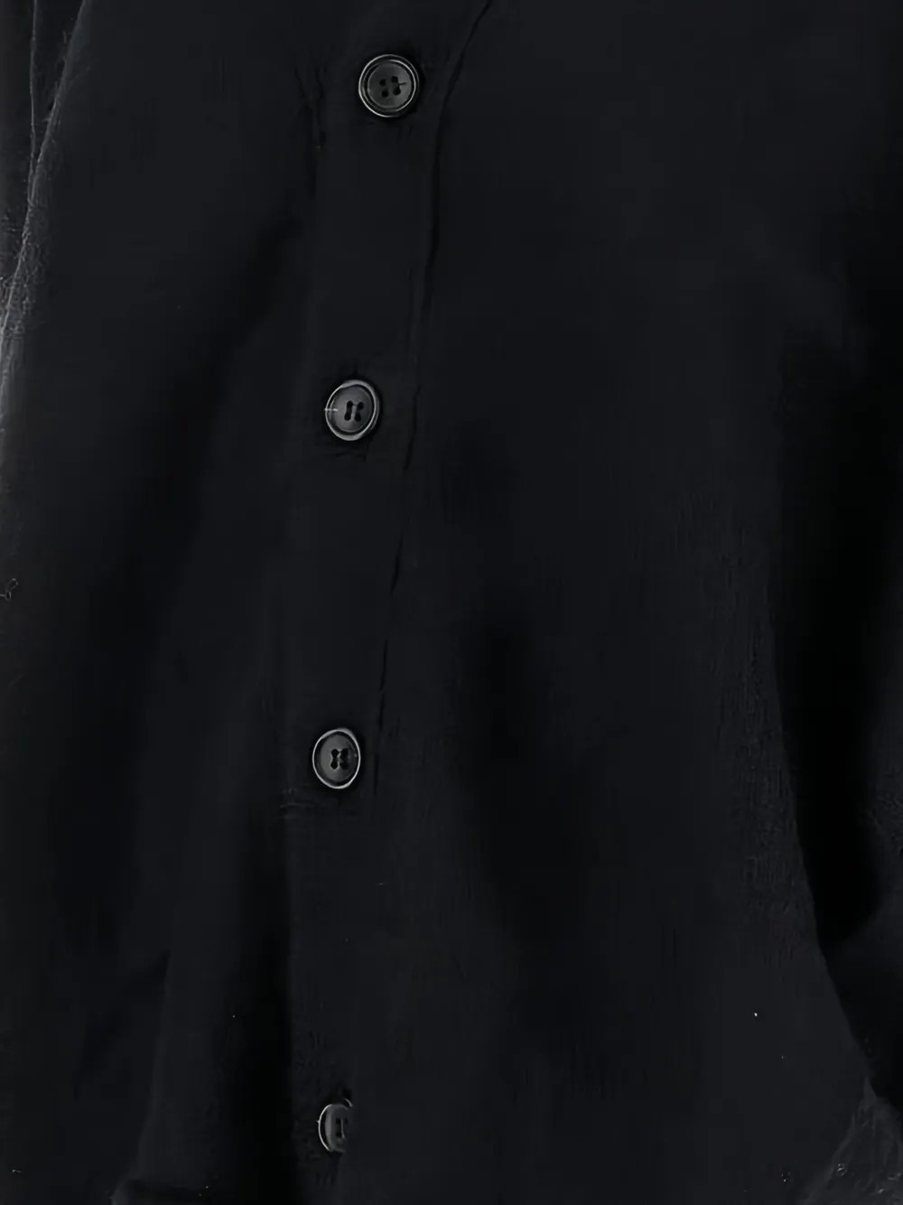 Junya Watanabe Vest van mohairwol met V-hals Zwart