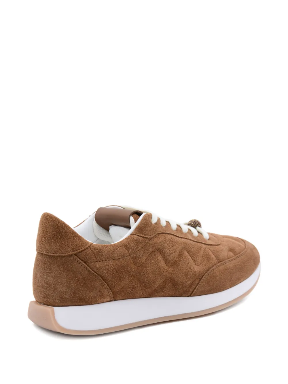 Fabiana Filippi Gewatteerde sneakers Bruin