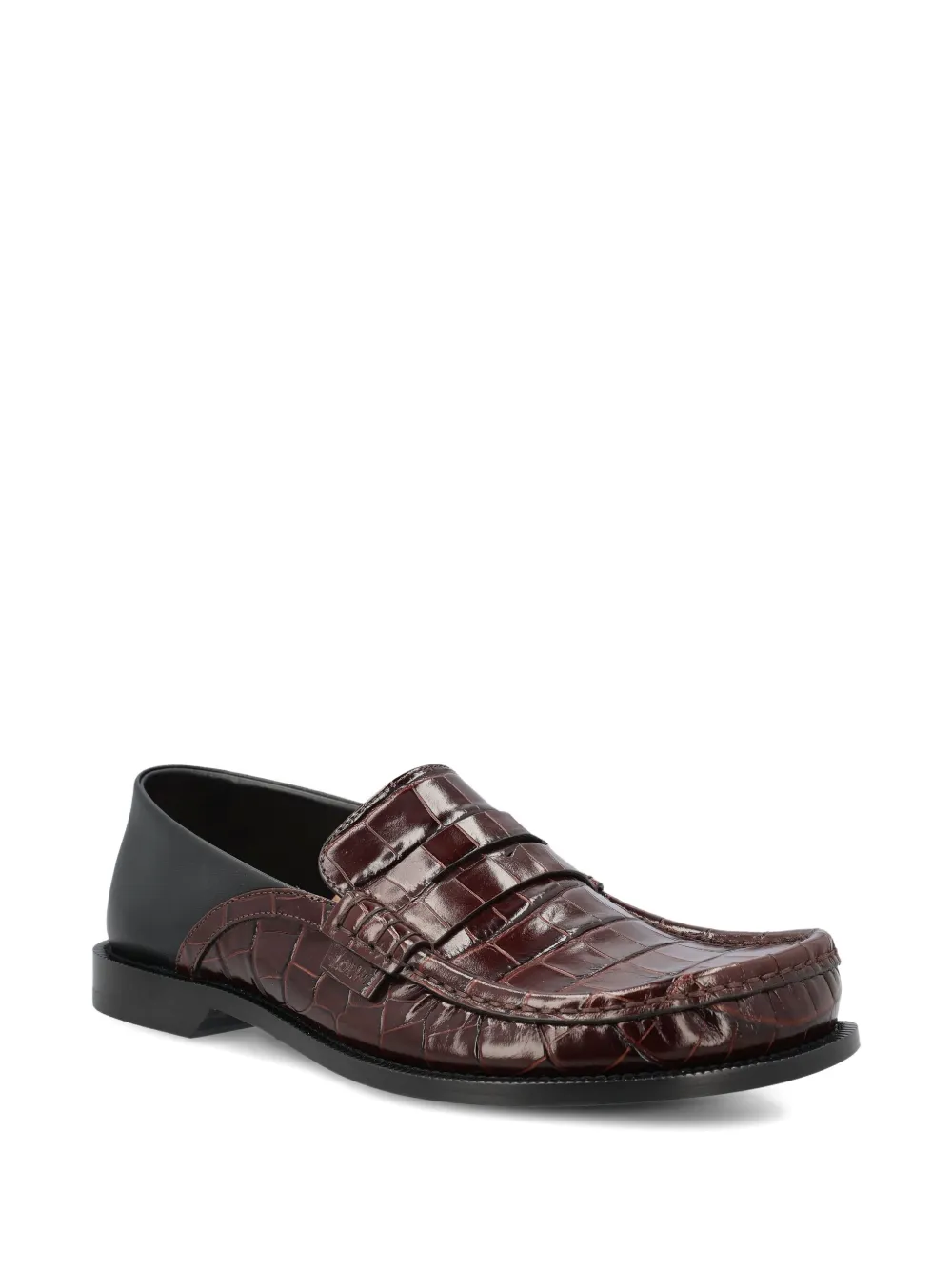 LOEWE Campo crocodile-effect loafers | Image 2