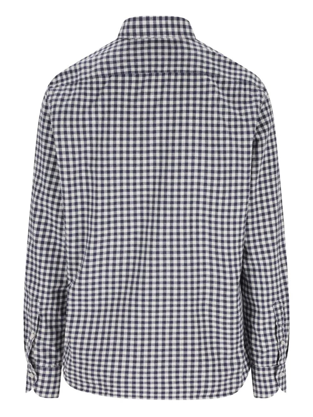 Xacus Overhemd met gingham ruit - Blauw