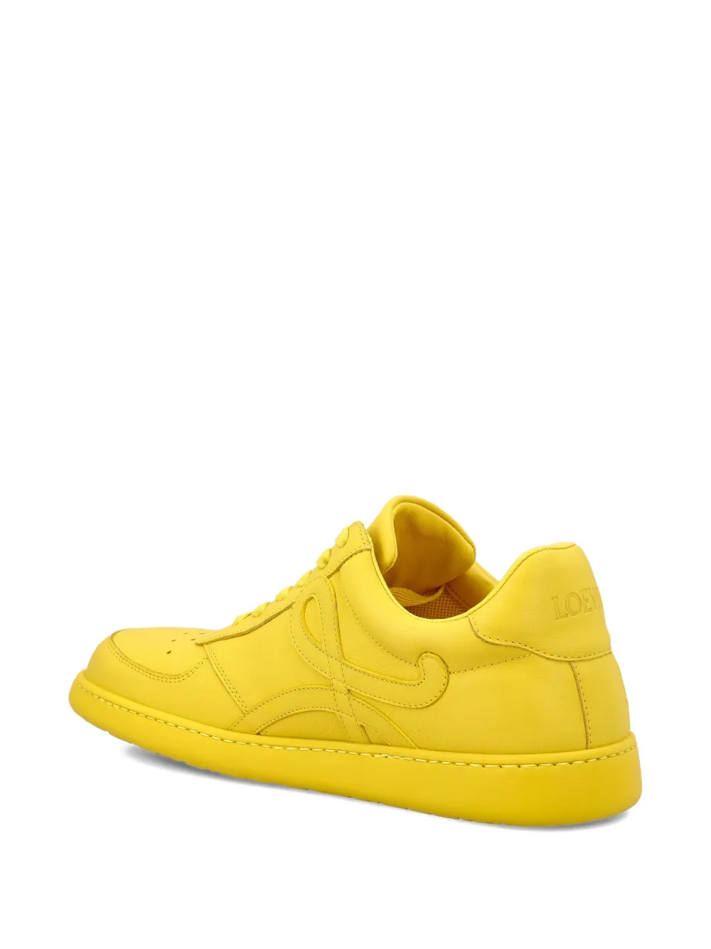LOEWE Sneakers met logo Geel