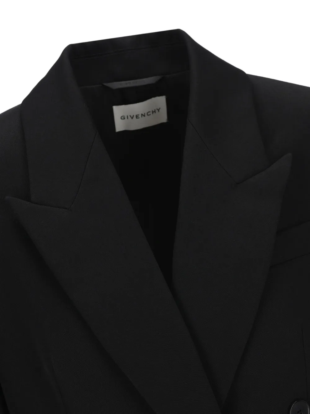 Givenchy Wool Blazer In Black