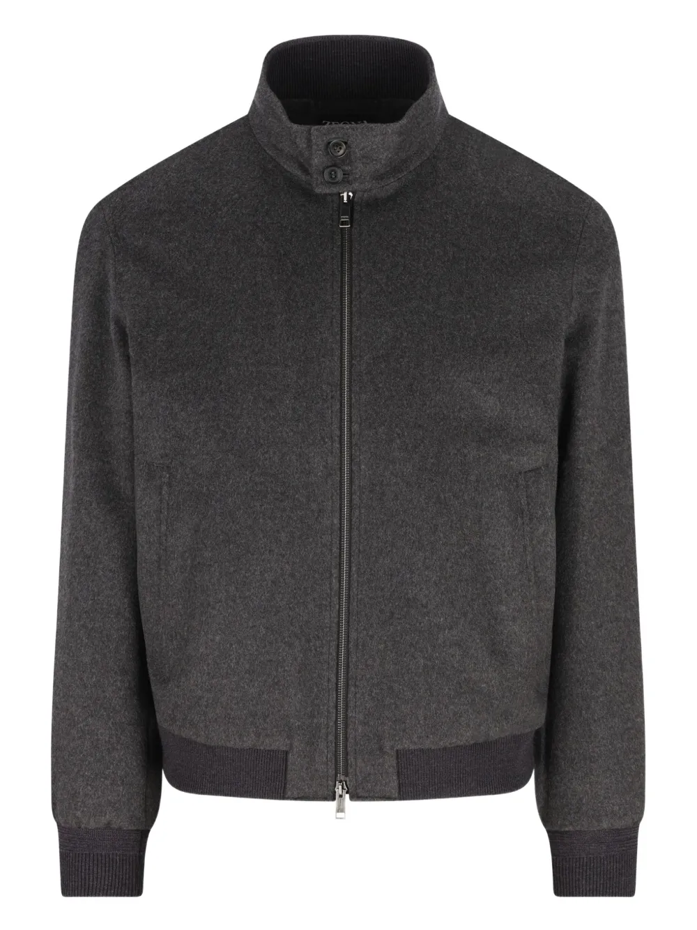 Zegna chamarra con cuello alto | negro | Image 1
