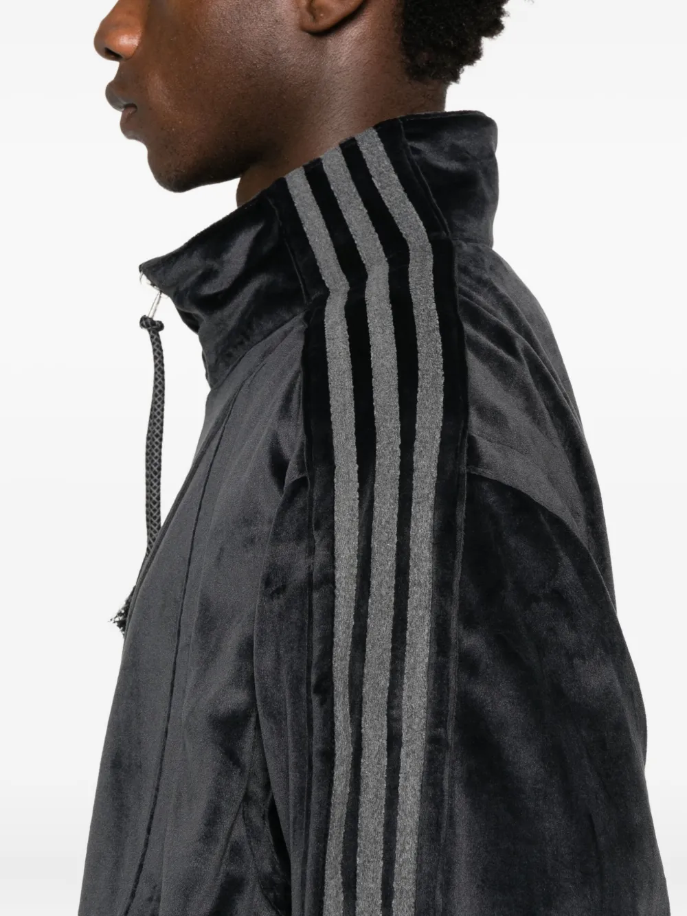 adidas Sweater met rits Zwart