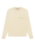FEAR OF GOD ESSENTIALS embossed long-sleeve T-shirt - Neutrals