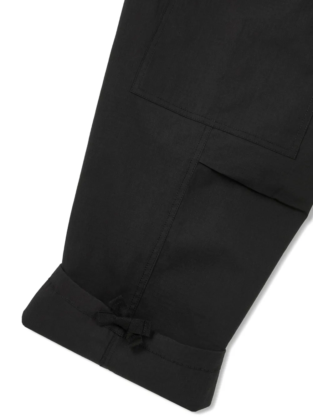 Studio Tomboy Ripstop Cargo Pants In Black
