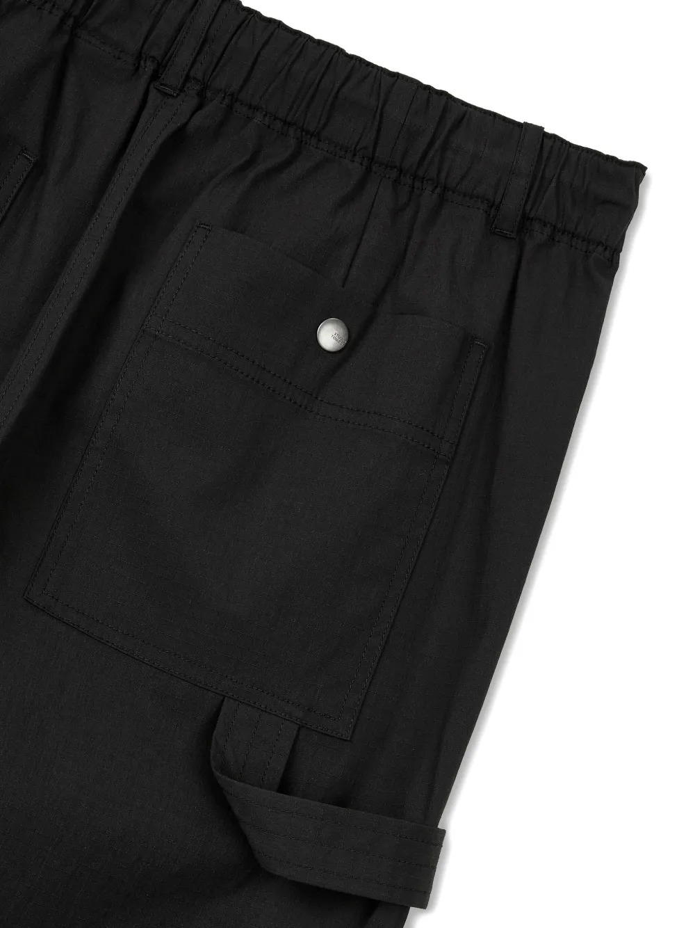 Studio Tomboy Ripstop Cargo Pants In Black