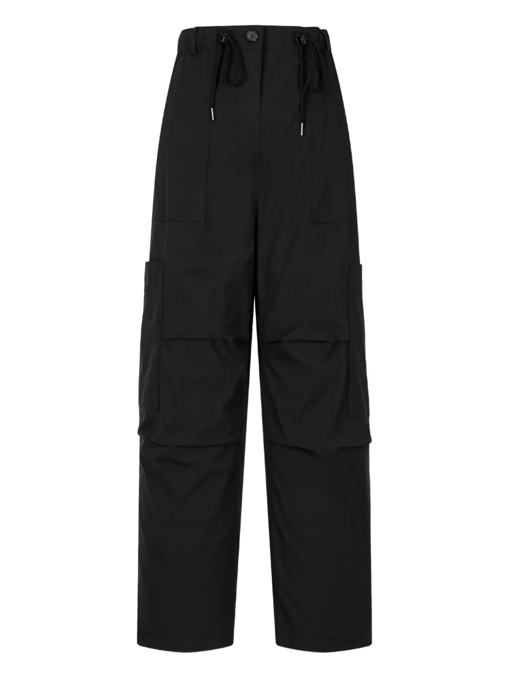 Studio Tomboy Ripstop Cargo Pants In Black
