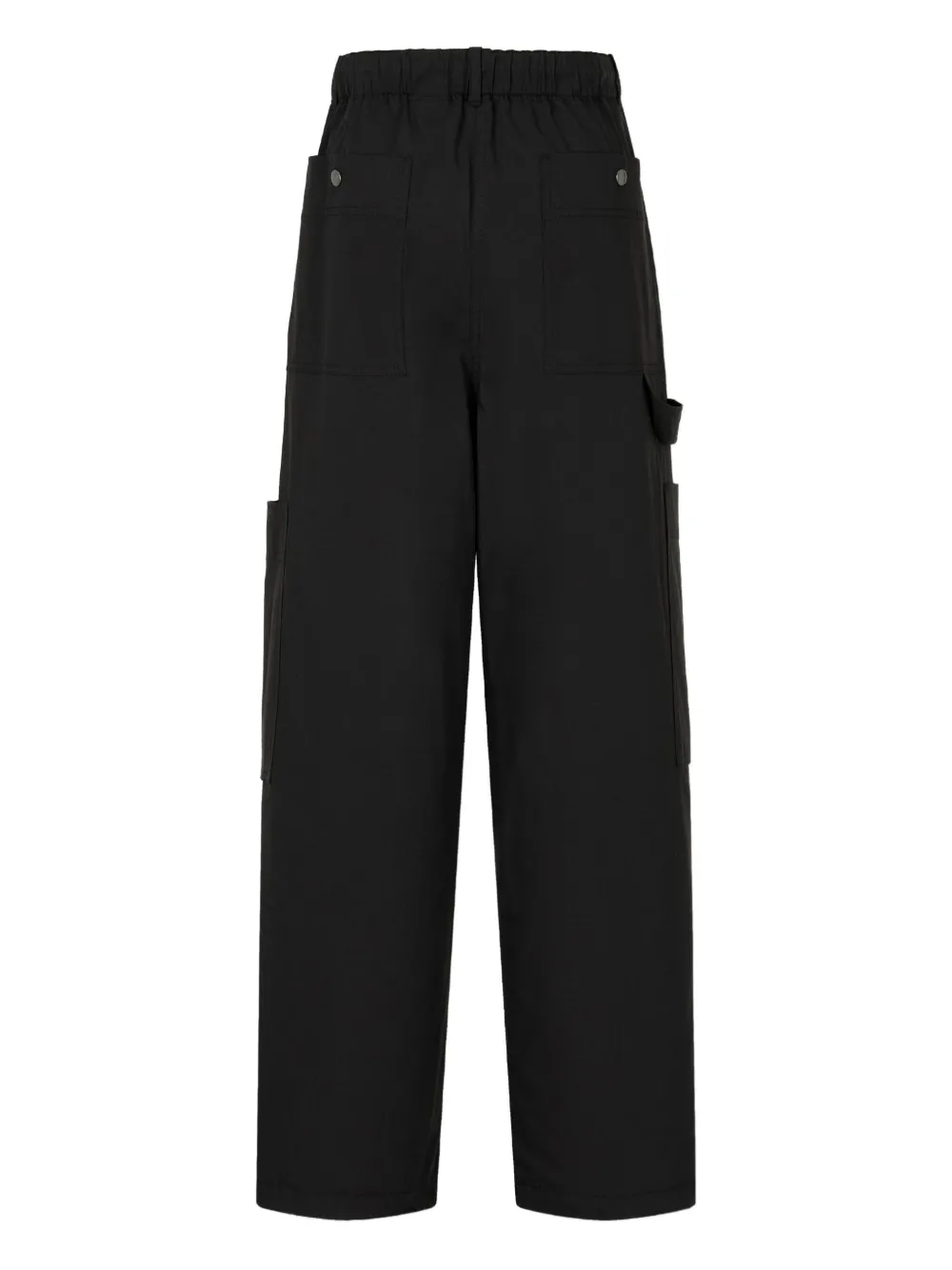 Studio Tomboy Ripstop Cargo Pants In Black