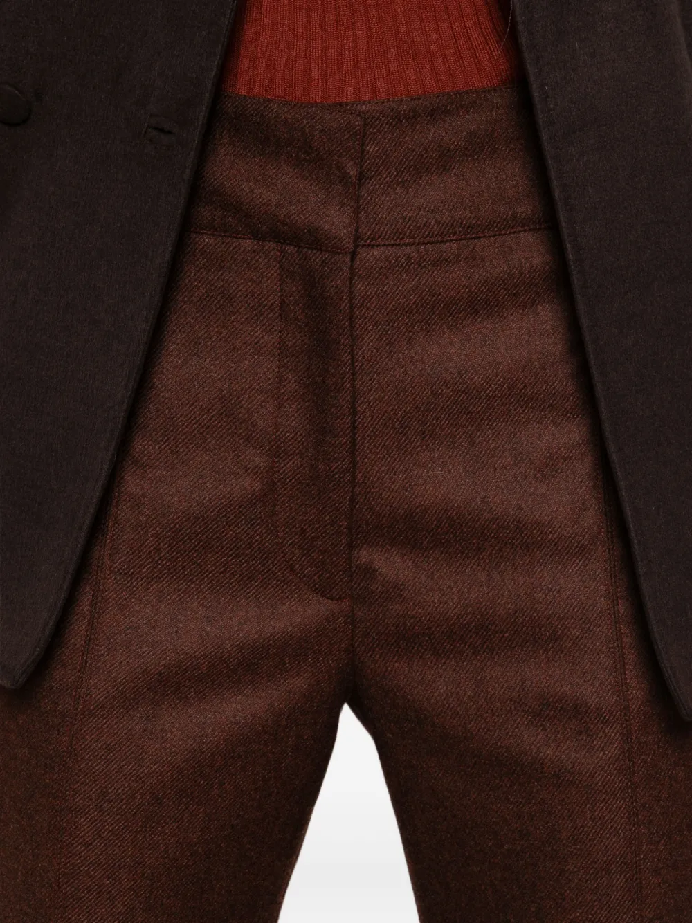 Gabriela Hearst Zampa broek Bruin