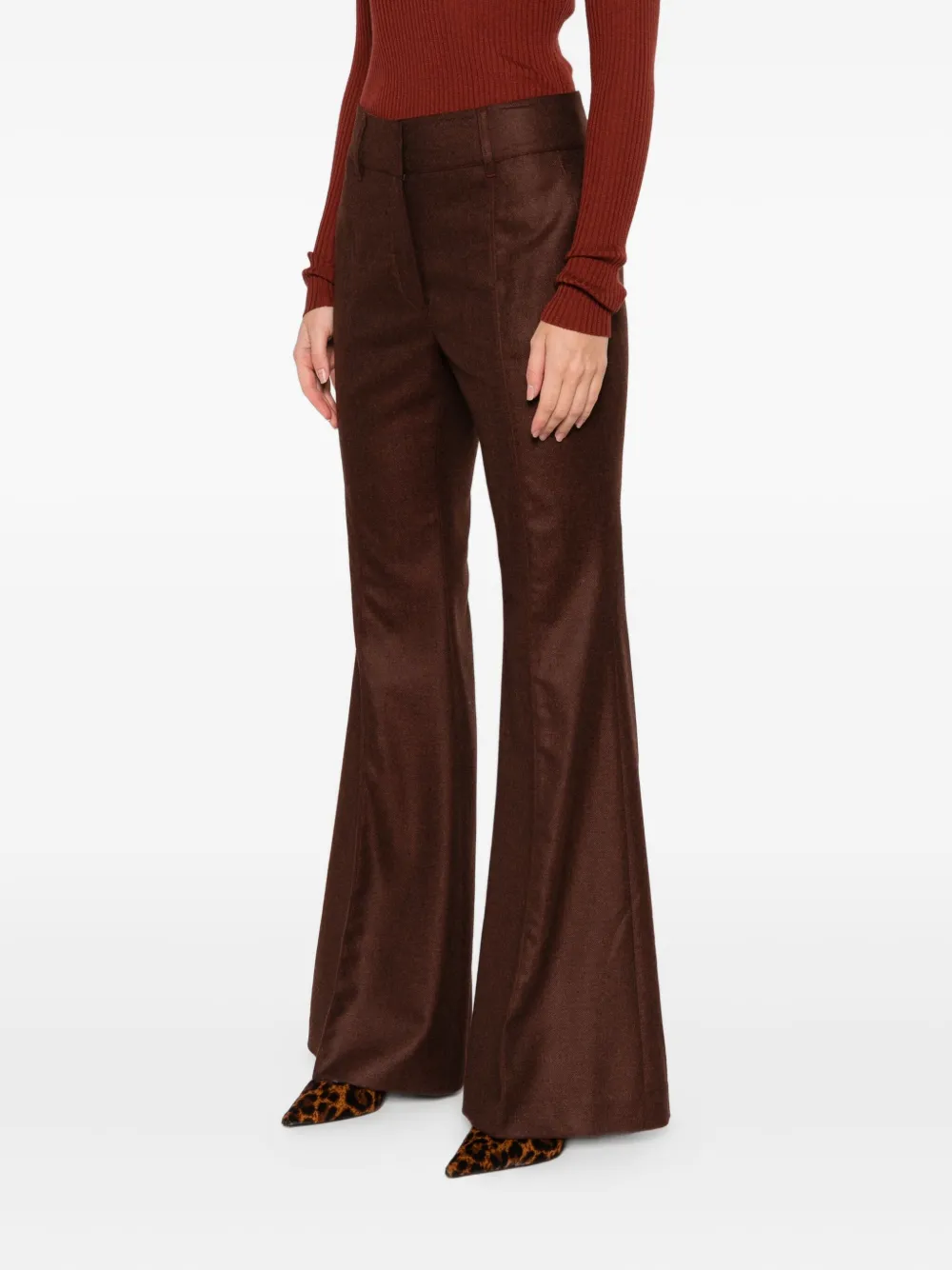 Gabriela Hearst Zampa broek Bruin